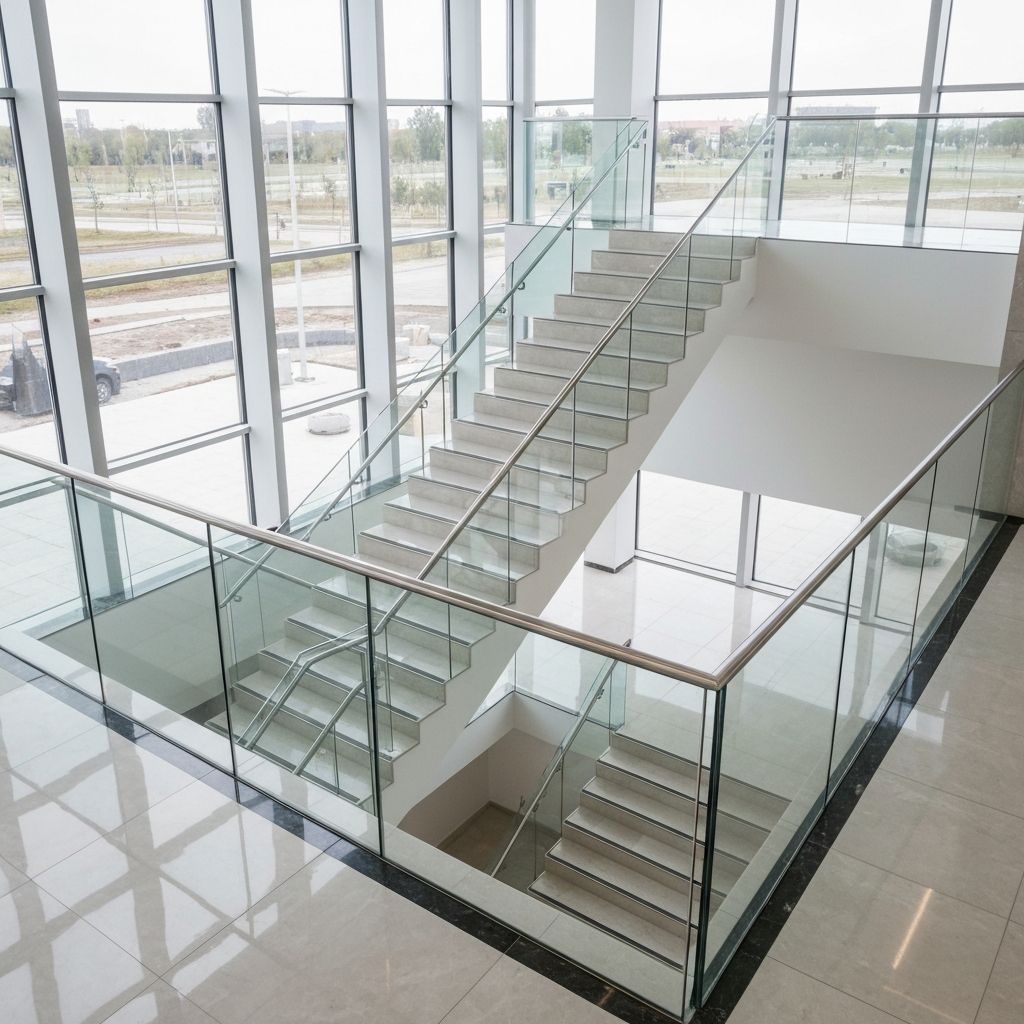 Sauberes Treppenhaus