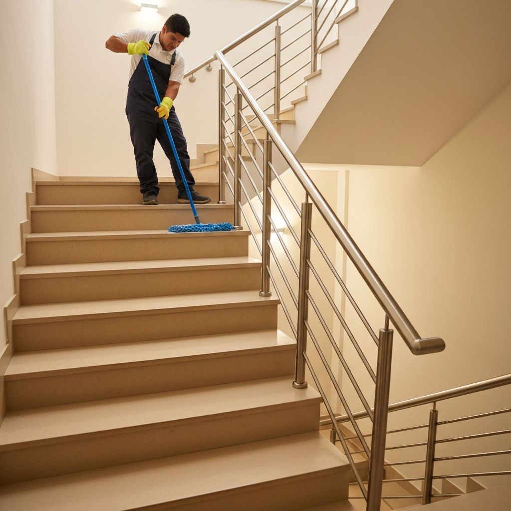 Treppenhausreinigung